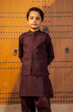 Emb Waistcoat 3Pcs Boys Suit