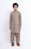 JACQUARD WAISTCOAT 3PCS INFANT
