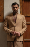 V-Neck Prince Coat In Wool