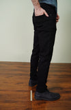 Reg.Fit Black Denim