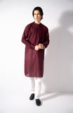 Maroon Essential Kurta