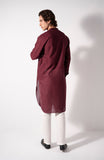 Maroon Essential Kurta