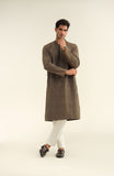 Mens Embroidered Kurta-SMK502424