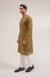 Men's Lawn Embroidered Kurta - SMK702125