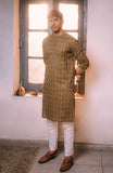 Men's Lawn Embroidered Kurta - SMK702125