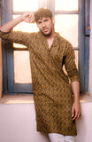 Men's Lawn Embroidered Kurta - SMK702125