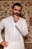 Men's Lawn Embroidered Kurta-SMK707125