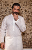 Men's Lawn Embroidered Kurta-SMK707125