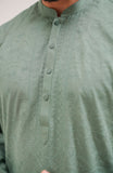 Men's Lawn Embroidered Kurta - SMK710125