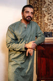 Men's Lawn Embroidered Kurta - SMK710125