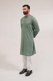 Men's Lawn Embroidered Kurta - SMK710125