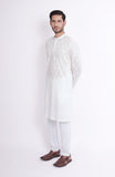 Rotary Printed Mens Kurta