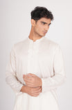Men's Front Placket Embroidered Kurta-SMK817225