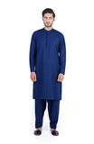 Mens Cvc Fabric Blue Suit