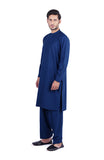 Mens Cvc Fabric Blue Suit