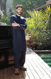 Mens Cvc Round Band Suit