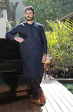Mens Cvc Round Band Suit