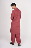 Men'S Kurta Shalwar Suit-SMS723A125