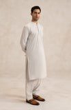 2Pc Round Band Collar Suit-SMS803225
