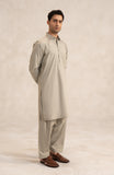 2Pc Band Collar Suit-SMS804225
