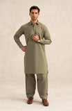 2Pc Band Collar Suit-SMS821225