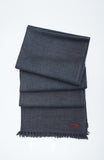 Grey Fine Wool Shawl