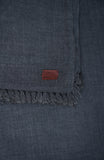 Grey Fine Wool Shawl