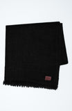 Black Fine Wool Shawl