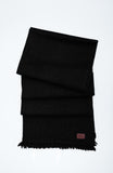Black Fine Wool Shawl