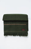 Green Fine Wool Shawl