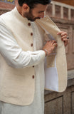 Handmade Khaddar Waist Coat