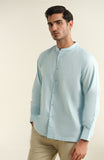 Band Collor Oxford Shirt-SWS701A125