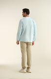 Band Collor Oxford Shirt-SWS701A125