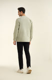 Band Collor Oxford Shirt-SWS701B125