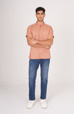 Mandarin Collar Shirt-SWS703A125