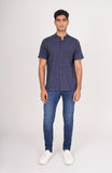 Mandarin Collar Shirt-SWS703B125