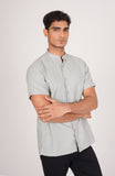 Mandarin Collar Shirt-SWS703C125