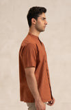 Mandarin Collar Shirt-SWS703D125