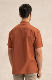 Mandarin Collar Shirt-SWS703D125