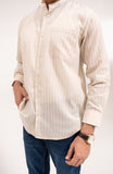 Men's Strip Shirt-Regular Fit-SWS708125