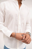 Men's Cotton Linen Shirt-Regular Fit-SWS711A125
