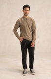Pique Henley In Green-SWS806A225