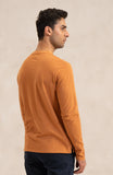 Pique Henley In Rust-SWS806B225