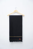 Navy Blue Fine Wool Shawl