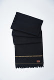Navy Blue Fine Wool Shawl