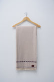 Beige Fine Wool Shawl