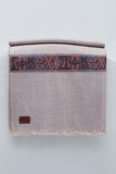 Beige Fine Wool Shawl