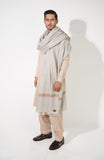 Beige Fine Wool Shawl