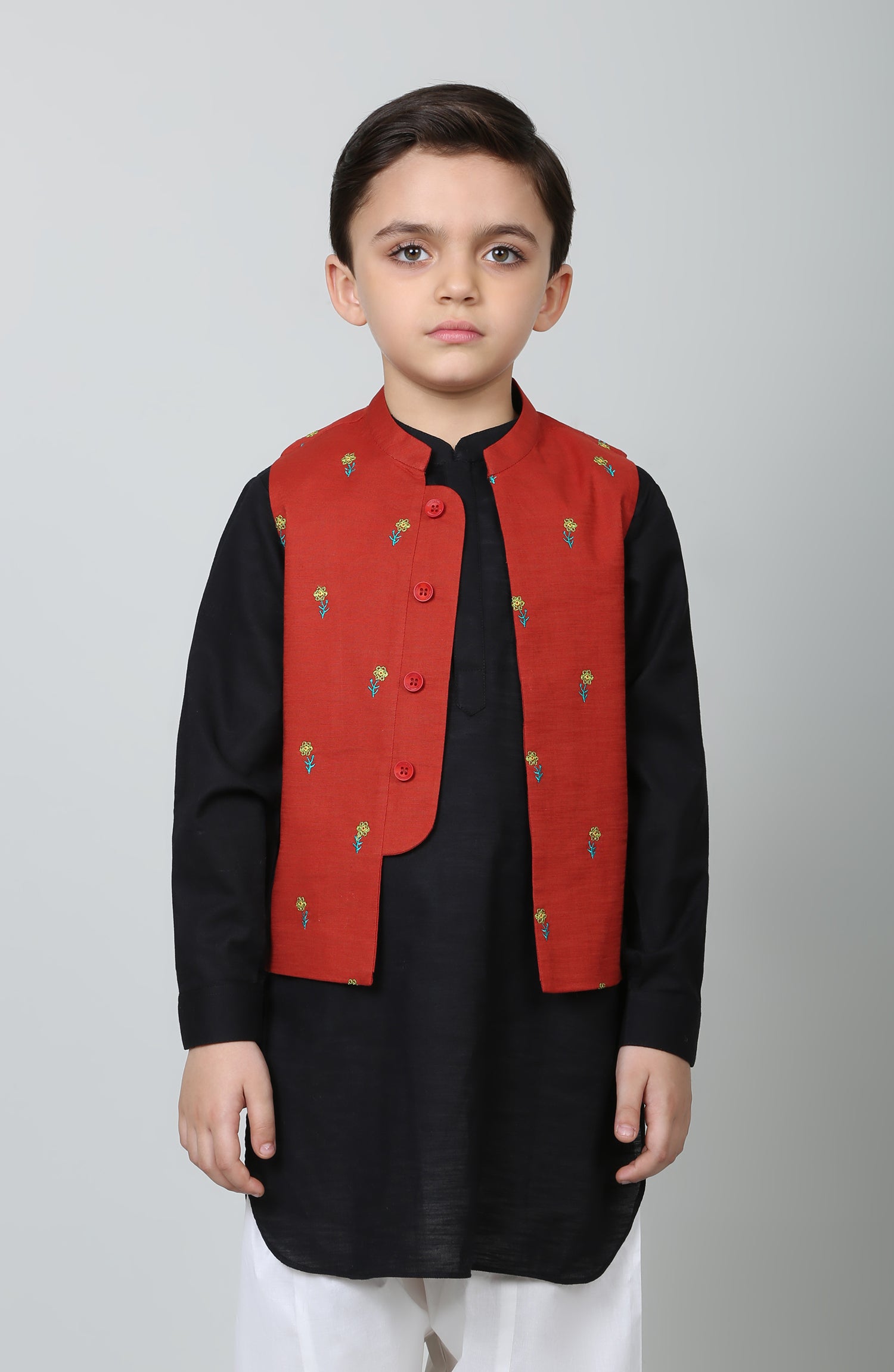 EMBROIDERED INFANT WAISTCOAT