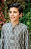 YARN DYED JACQUARD BOYS KURTA